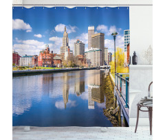 Providence River Shower Curtain