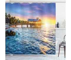 Florida Beach Shower Curtain