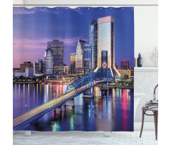 Florida Bridge Shower Curtain