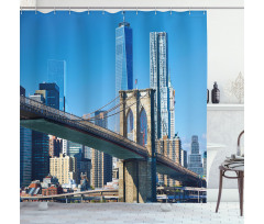 Manhattan Landmark Shower Curtain