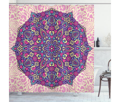 Floral Cosmos Shower Curtain