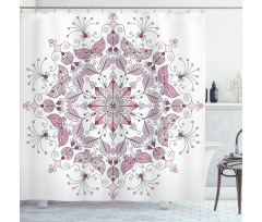 Pastel Lotus Shower Curtain