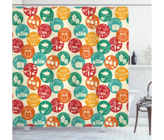 Healthy Life Shower Curtain