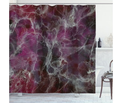 Psychedelic Dark Cloudy Shower Curtain