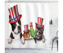American Pets Shower Curtain