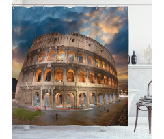 Colosseum at Sunset Shower Curtain