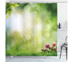 Fresh Spring Blossoms Shower Curtain