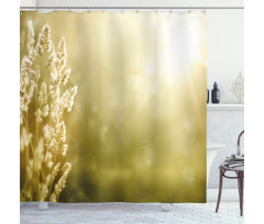 Scenic Autumn Meadow Shower Curtain