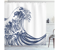 Oriental Vintage Shower Curtain