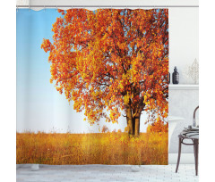 Lonely and Oak Shower Curtain