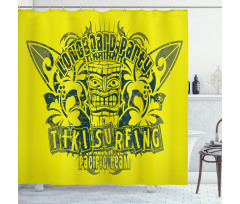 Surf Team Party Shower Curtain