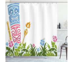 Hibiscus Shower Curtain