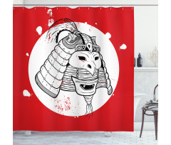 Mask Shower Curtain