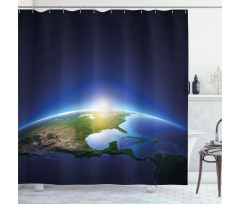 Sunrise North America Shower Curtain