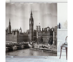 Westminster with Big Ben Shower Curtain