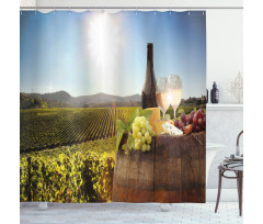 Famous Chianti Vineyard Shower Curtain