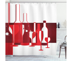 Modern Abstract Shower Curtain