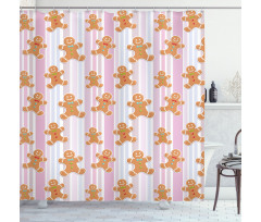 Xmas Goodies Shower Curtain