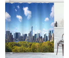 Central Park Midtown NYC Shower Curtain