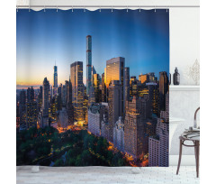 Tranquil Morning Sunrise Shower Curtain