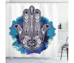 Rich Ornaments Shower Curtain