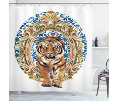 Japanese Exotic Adventure Shower Curtain