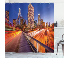 Los Angeles USA Downtown Shower Curtain