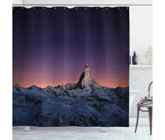 Matterhorn Peak Europe Shower Curtain