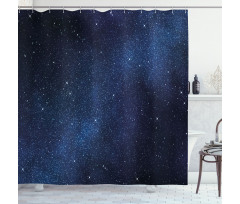 Space and Stars Shower Curtain