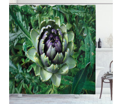 Blooming Vegetable Shower Curtain