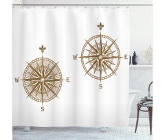 Sailing Marine Shower Curtain