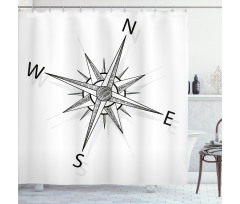 Sea Marine Life Theme Shower Curtain