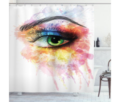 Feminine Shower Curtain