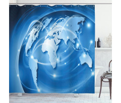 Global Commerce Network Shower Curtain