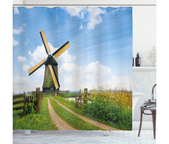 Holland in the Spring Shower Curtain