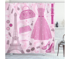 Paris Atelier Shower Curtain