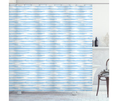 Soft Simplistic Shower Curtain
