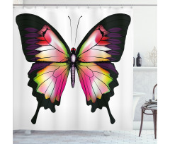 Lively Insect Shower Curtain