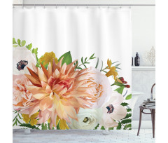 Fresh Leaves Shower Curtain