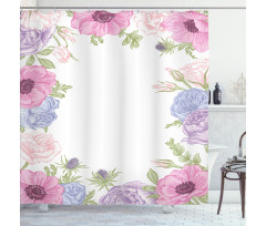 Summer Flora Shower Curtain