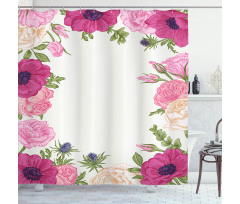 Lively Bridal Shower Curtain