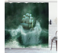 Thunderstorm Art Shower Curtain