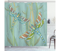 Doodle Art Shower Curtain