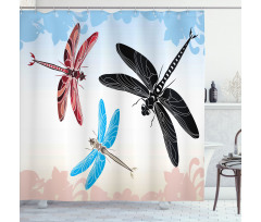 Exotic Animal Wing Shower Curtain