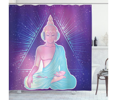 Lotus Music Shower Curtain