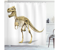 Primeval Dead Creature Shower Curtain