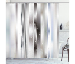 Color Bands Shower Curtain