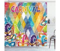 Joyful Celebration Shower Curtain