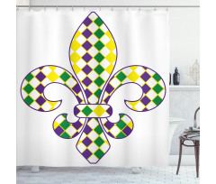 Lily Vintage Shower Curtain