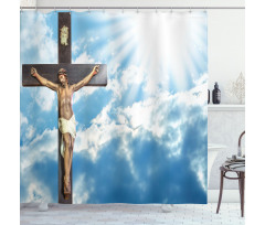 un Rays Celestial Paradise Shower Curtain